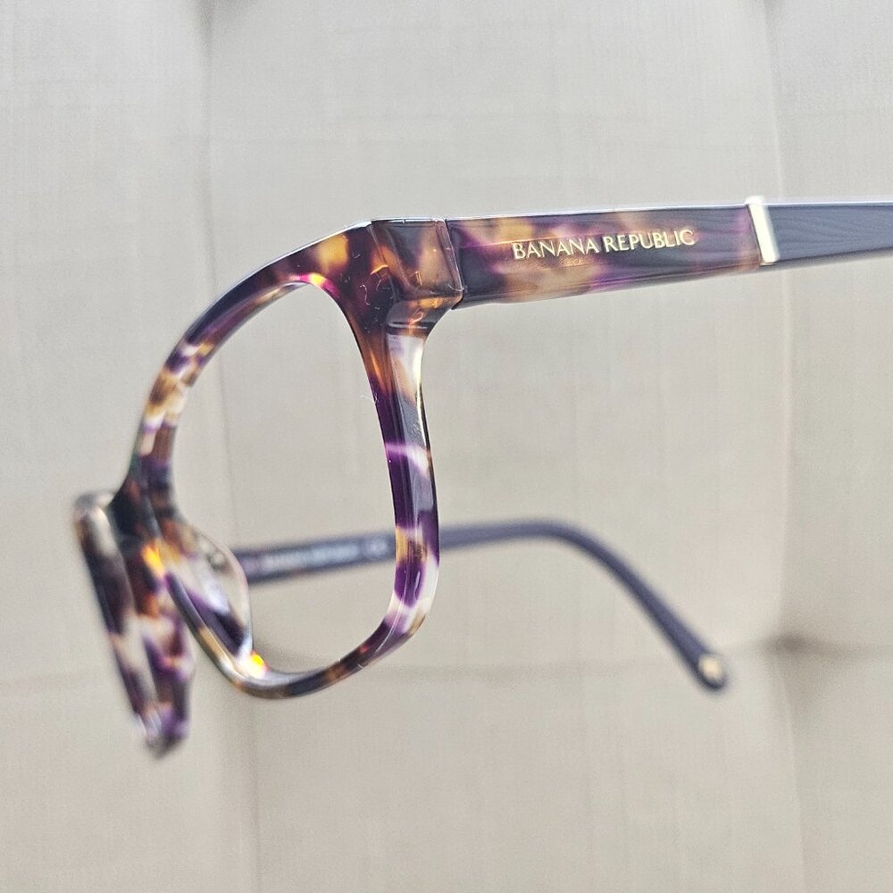 Banana Republic Women Eyeglasses Clare DEX Tortoise Purple  Frame Only